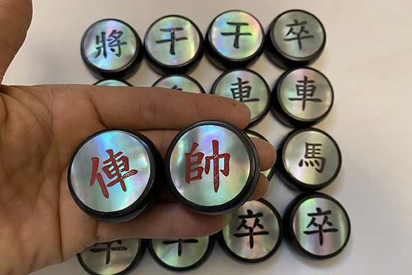 Quần cờ tướng khảm ốc Xà cừ